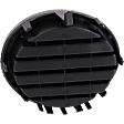 Front, Driver Side Fog Light Cover, Black, 8 Cyl., 5.6L Engine