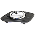 Front, Passenger Side Fog Light Trim, Textured Black, 4 Cyl., 2.5L Engine