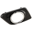 Front, Driver Side Fog Light Trim, Textured Black, 4 Cyl., 2.5L Engine