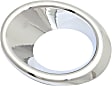 Front, Passenger Side Fog Light Trim, Chrome