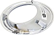Driver Side Fog Light Trim, Chrome