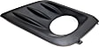 Front, Passenger Side Fog Light Trim, Textured Black