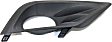 Front, Passenger Side Fog Light Trim, Textured Black