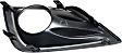 Front, Passenger Side Fog Light Trim, Textured Black