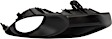 Front, Passenger Side Fog Light Trim, Textured Black, with Fog Lights