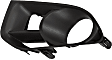 Front, Driver Side Fog Light Trim, Textured Black, with Fog Lights