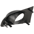 2011 Nissan Sentra Base - Front, Passenger Side Fog Light Trim, Textured Black