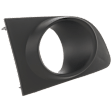 2011 Nissan Sentra Base - Front, Passenger Side Fog Light Trim, Textured Black