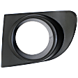 Driver Side Fog Light Trim, Textured Black