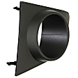 Driver Side Fog Light Trim, Textured Black