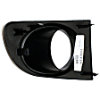 Driver Side Fog Light Trim, Textured Black