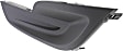 Front, Driver Side Fog Light Cover, Black, Sedan, CAPA Certified