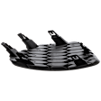 Front, Passenger Side Fog Light Cover, Textured Black, SR Model
