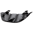 Front, Passenger Side Fog Light Cover, Textured Black, SR Model