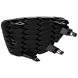 Front, Passenger Side Fog Light Cover, Textured Black, SR Model