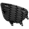 Front, Passenger Side Fog Light Cover, Textured Black, SR Model