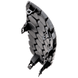 Front, Passenger Side Fog Light Cover, Textured Black, SR Model