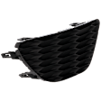 Front, Passenger Side Fog Light Cover, Textured Black, SR Model