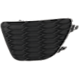 Front, Driver Side Fog Light Cover, Textured Black, SR Model