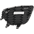 Front, Driver Side Fog Light Cover, Textured Black, SR Model