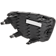 Front, Driver Side Fog Light Cover, Textured Black, SR Model