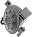 Front, Driver Side Fog Light Cover, Black, Sedan