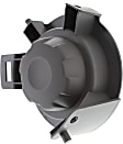 Front, Passenger Side Fog Light Cover, Black, 6 Cyl., 4.0L Engine