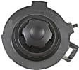 Front, Passenger Side Fog Light Cover, Black, 6 Cyl., 4.0L Engine