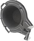 Front, Passenger Side Fog Light Cover, Textured Black