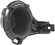 Front, Passenger Side Fog Light Cover, Textured Black