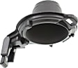Front, Driver Side Fog Light Cover, Textured Black