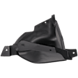 Front, Driver Side, Lower Bumper Trim, Black