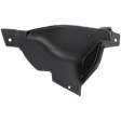 Front, Driver Side, Lower Bumper Trim, Black