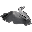 Front, Driver Side, Lower Bumper Trim, Black
