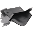 Front, Driver Side, Lower Bumper Trim, Black