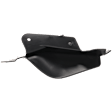 Front, Driver Side, Lower Bumper Trim, Black