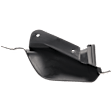 Front, Driver Side, Lower Bumper Trim, Black