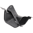 Front, Driver Side, Lower Bumper Trim, Black