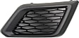 Front, Passenger Side Fog Light Cover, Textured Black, 4 Cyl., 2.5L Engine