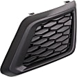 Front, Passenger Side Fog Light Cover, Textured Black, 4 Cyl., 2.5L Engine