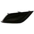 Front, Passenger Side Fog Light Cover, Textured Black