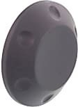 Front, Driver or Passenger Side Fog Light Cover, Textured Black