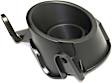 Front, Passenger Side Fog Light Cover, Textured Black