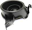 Front, Passenger Side Fog Light Cover, Textured Black