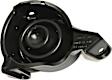 Front, Passenger Side Fog Light Cover, Textured Black