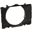 Upper Fan Shroud, 4 Cyl., 2.4L Engine, Fits Radiator Fan, RWD