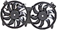 2013 Nissan Altima - Radiator Fan 4 Cyl 2.5L, Dual fan