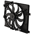 Radiator Fan - Fan Blade, Motor and Shroud, 4 Cyl., 1.6L Engine