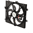 Radiator Fan - 4 Cyl., 1.6L Engine, Automatic CVT Transmission