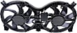 2013 Infiniti JX35 Base - Radiator Fan 6 Cyl 3.5L, Dual fan